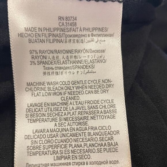 BCBGeneration Black T-Shirt Dress - Picture 5 of 5